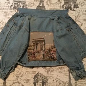 Karen-Kane Arc de Triomphe Vintage Jean Jacket